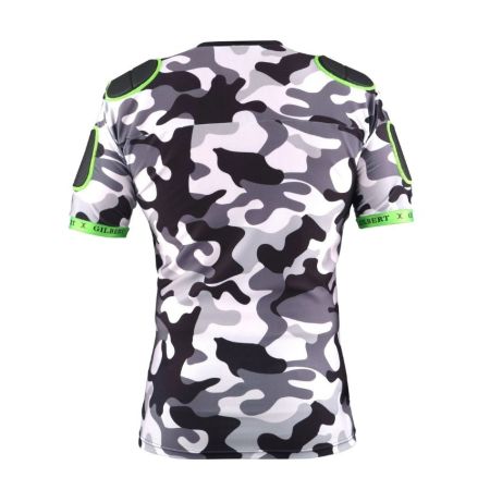 Kids' Rugby Shoulder Pad XP100 Camo Gilbert