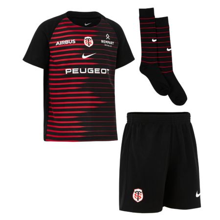 Complete set jersey shorts socks children's rugby Toulouse Nike Dri-FIT
