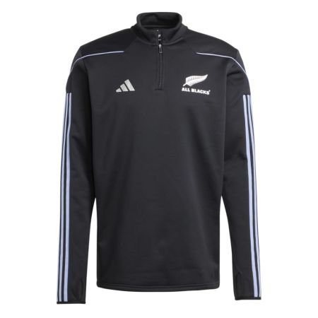 Rugby 1/4 Zip Sweatshirt AEROREADY All Blacks - Adidas