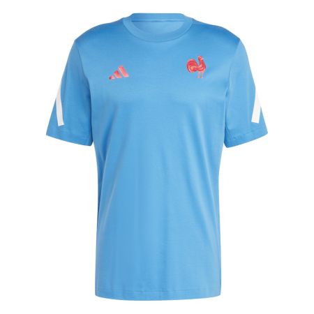 Rugby Voyage France Blue T-shirt 2024/2025 – Adidas