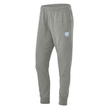Racing 92 Nike grey marl rugby jogging trousers front view
