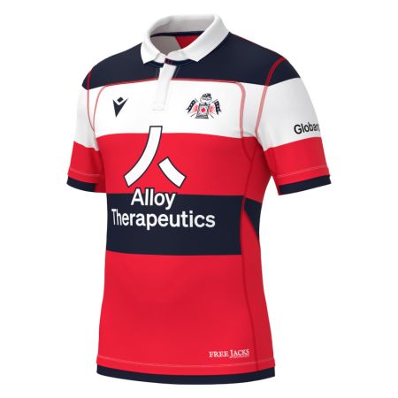 New England Free Jacks Away Rugby Jersey 2024/2025 - Macron
