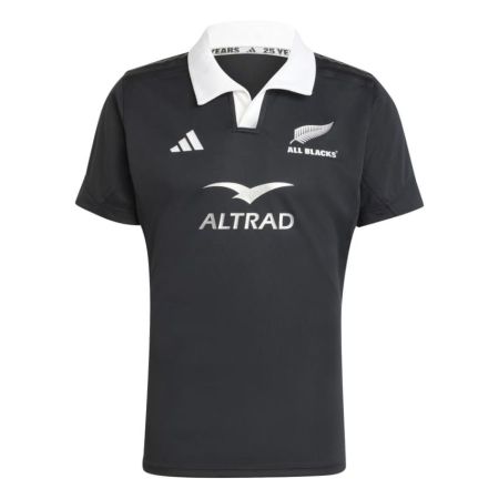 All Blacks Home Performance Rugby Jersey 2024-2025 - Adidas