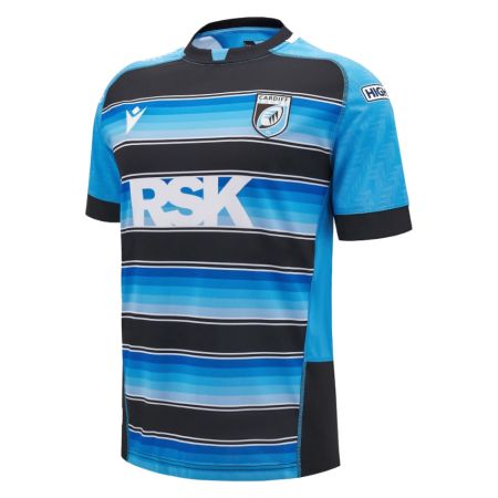 Cardiff Home Rugby Replica Jersey 2024/2025 - Macron