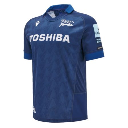 Shark Home Rugby Shirt Short Sleeves 2024/2025 - Macron