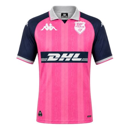 Stade Français home rugby jersey 2026-2027 Kappa pink