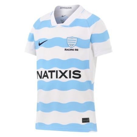 Racing 92 home child rugby jersey 2026-2027 Nike