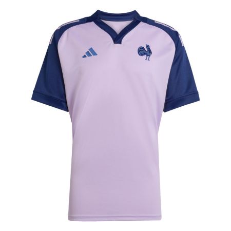France 2025 Men's Rugby Training Jersey - Adidas