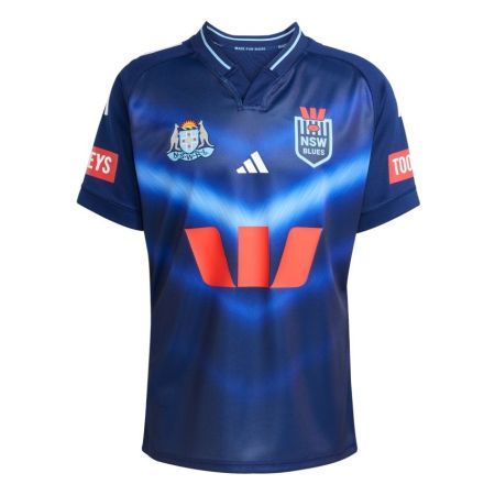 New South Wales Captain’s Run Rugby Jersey adidas Blue

