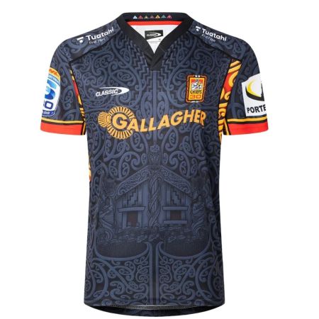 Chiefs 2026 home Classic jersey black yellow polyester front view