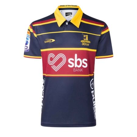 Highlanders Kids Rugby Jersey 2025/2026 - Classic