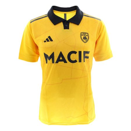 La Rochelle Kids’ Rugby Away Jersey 2025/2026 – Adidas