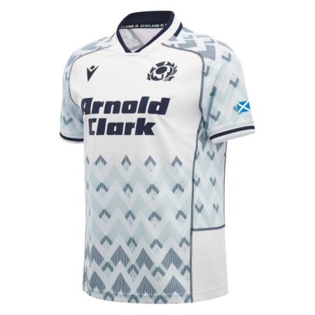 Scotland rugby shirt away junior 2026/27 Macron crew neck
