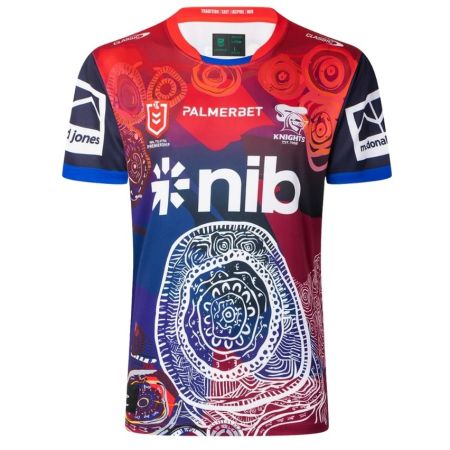 Newcastle Knights Indigenous NRL 25/26 Replica Jersey - Classic Sportswear