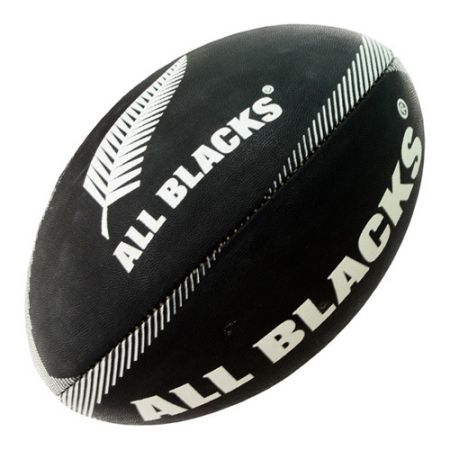 Mini Rugby Ball Black All Black - Gilbert