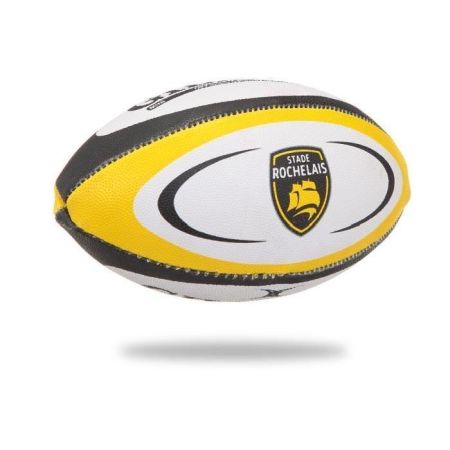 Gilbert mini ball Stade Rochelais yellow black size 1