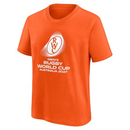 Official Orange T-Shirt Rugby World Cup Australia 2027