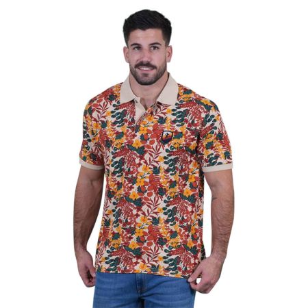 Polo Rugby Short Sleeve Autumn Tour Floral - Ruckfield