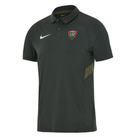 RC Toulon Nike training polo anthracite khaki front 2026-2027