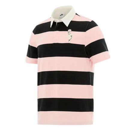 Stade Toulousain Nike rose cotton polo rugby men front