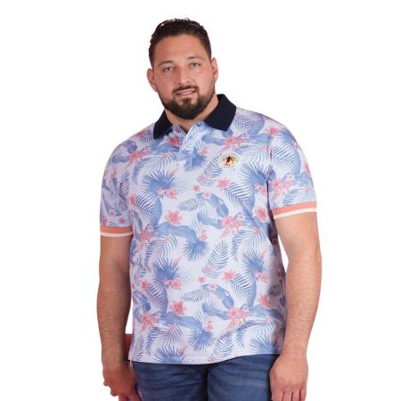 Polo Palm Beach Manches Courtes bleu clair