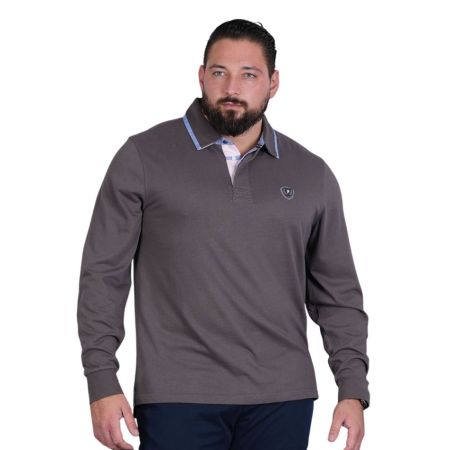 Polo Rugby Long Sleeve Le Club Grey - Ruckfield