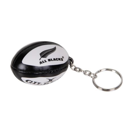 All Blacks 2024 Rugby Ball Keychain - Gilbert

