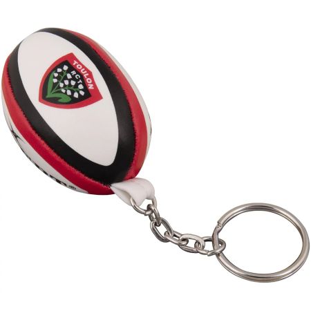 RC Toulon Rugby Ball Keychain - GILBERT