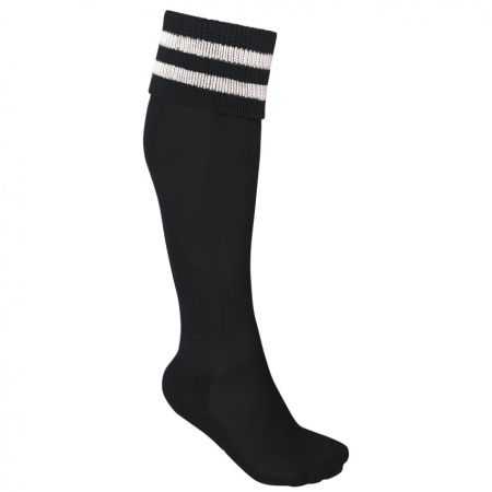 Rugby Socks Black/White Stripes - ProAct
