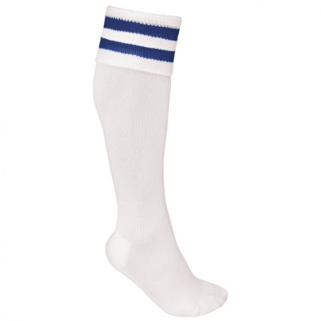 Rugby Socks White/Blue Stripes - ProAct
