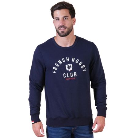 French Rugby Club Navy Crewneck Sweater - Ruckfield