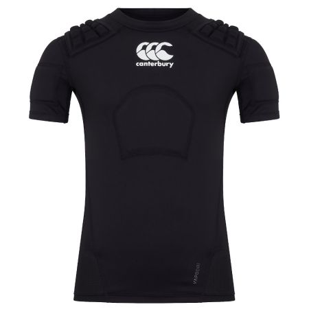 Pro Black Child Rugby Shoulder Pad - Canterbury