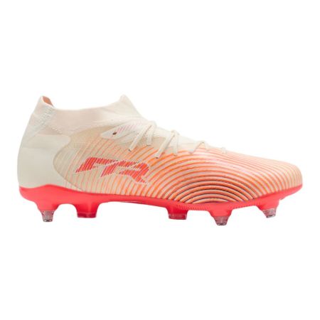 Puma Future 9 Match MxSG rugby boot almond red side view