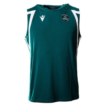 Section Paloise rugby training tank top 26/27 Macron green