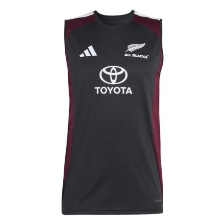 All Blacks rugby tank top black burgundy Adidas 2026 2027