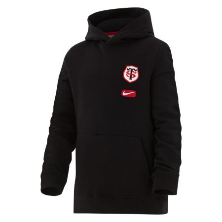 Stade Toulousain child hoodie Nike black embroidered crest