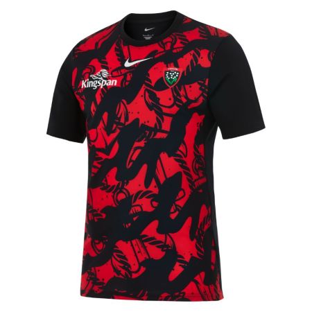 RC Toulon Nike pre-match jersey 2026 red and black front