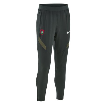 RC Toulon Nike training pants anthracite khaki panels front view