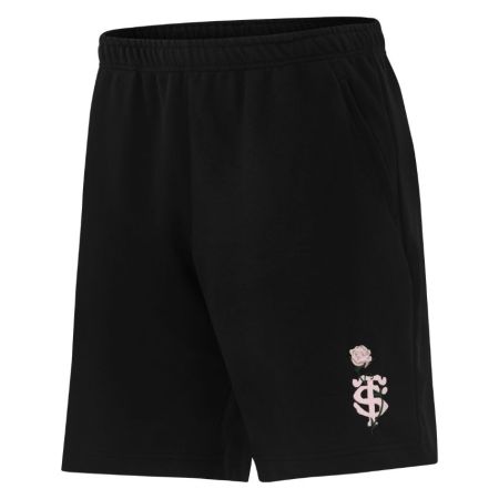 Black Stade Toulousain Rose 2026-2027 Nike shorts embroidered crest