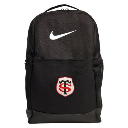 Nike Brasilia Stade Toulousain black backpack back view