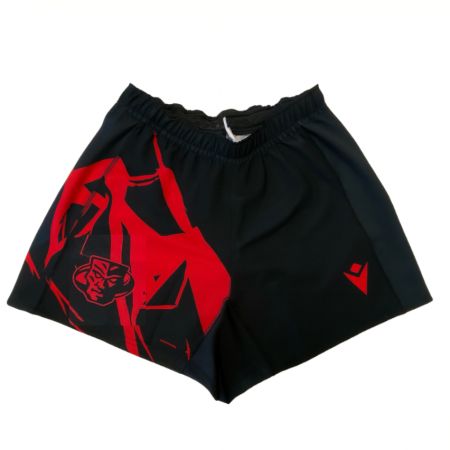 Official Rugby Shorts Utah Warriors Black 2025/2026 - Macron