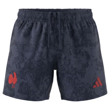 adidas France FFR 2026/27 rugby training shorts navy blue