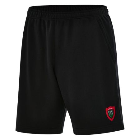 RC Toulon Nike black fleece shorts embroidered badge on thigh