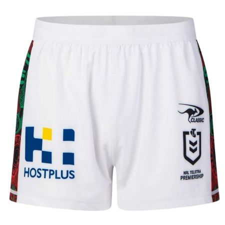 Rabbitohs Indigenous Rugby Shorts 2025 - Classic Sportswear