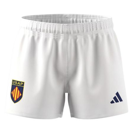 USAP Perpignan Home Rugby Short blood and gold Adidas 2026 2027