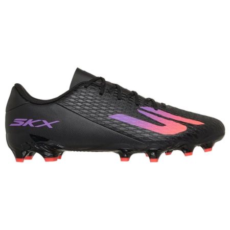 Skechers SKX 2 Club MG Black Purple Rugby Boots
