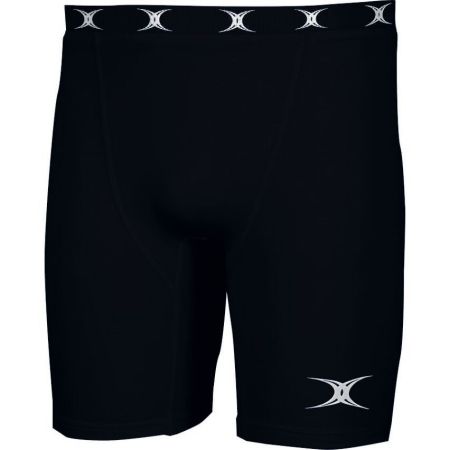 Kids Rugby Baselayer shorts Atomic X II Black - Gilbert