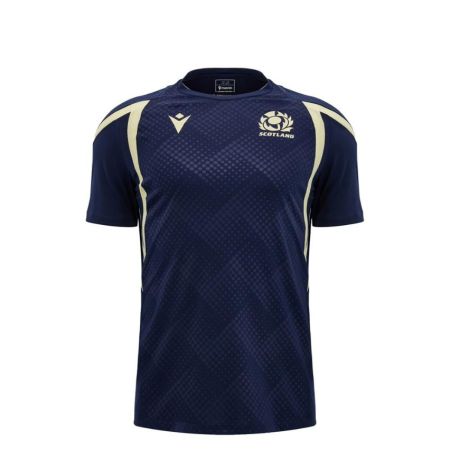 SRU Macron children's rugby training jersey navy 2026/27