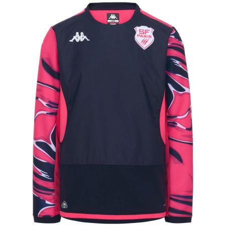Stade Français Paris Kappa pre-match rugby sweatshirt 2026-2027