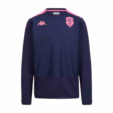 Sweatshirt Apron Pro 8 Stade Français Paris Blue 2024/2025 - Kappa